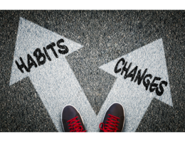 habits in one direction and changes in another